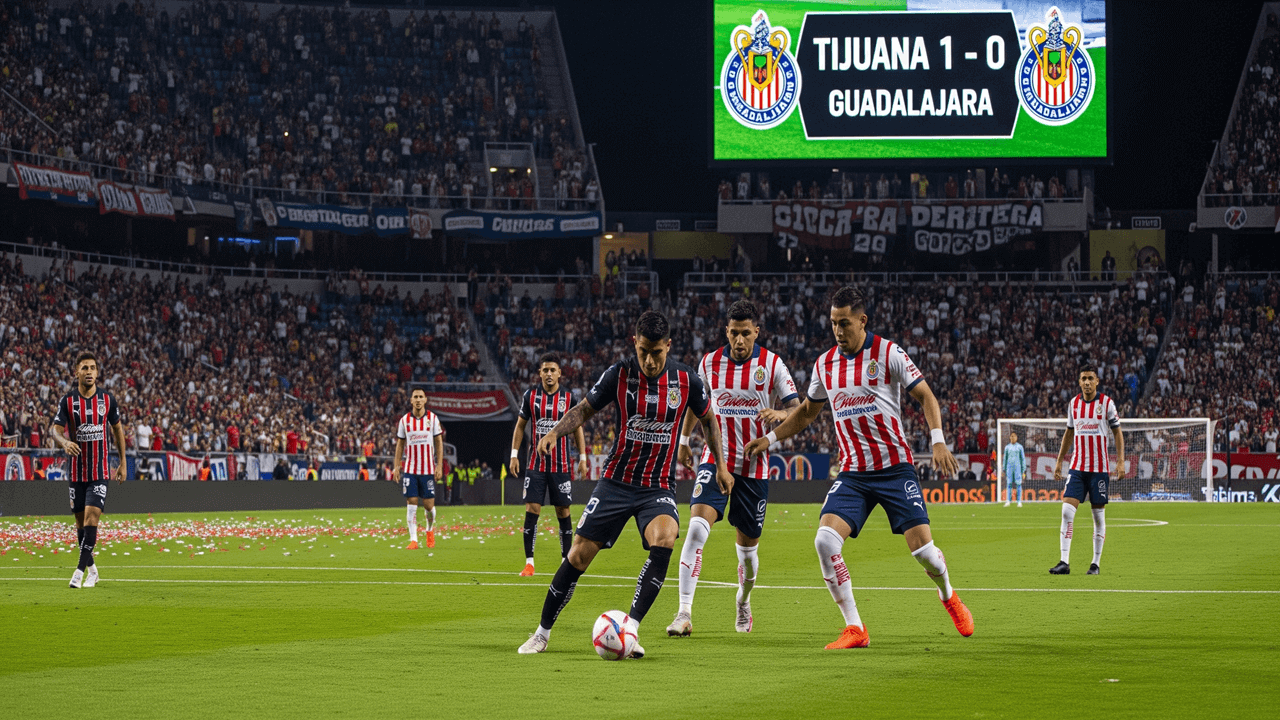 club tijuana vs guadalajara