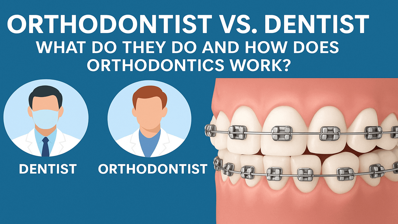 Orthodontist vs. Dentist What do They Do and How Does Orthodontics Work