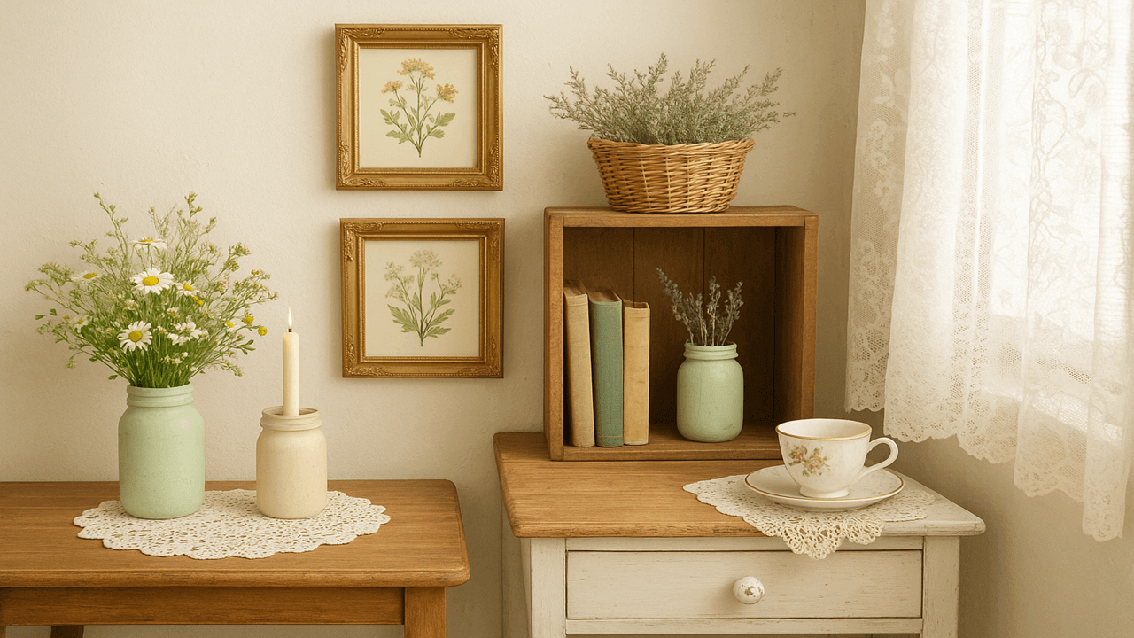 Top DIY Décor Picks That Capture Cottagecore & Thrifted Elegance
